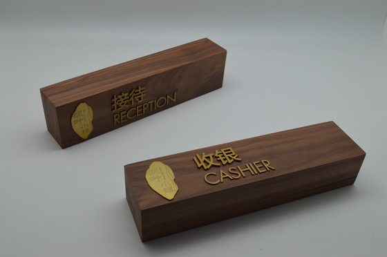 Stainless Steel Event Directional Signage 200*50mm For Wayfinding