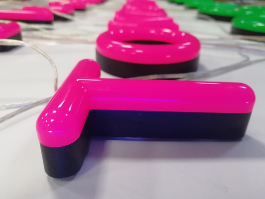 Stainless Steel Fake Neon Channel Letter Signs 25.5mm Depth
