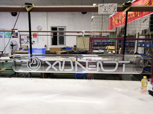 Stainless Steel Front Lit Channel Letter Sign For Mall / Memorable Signage