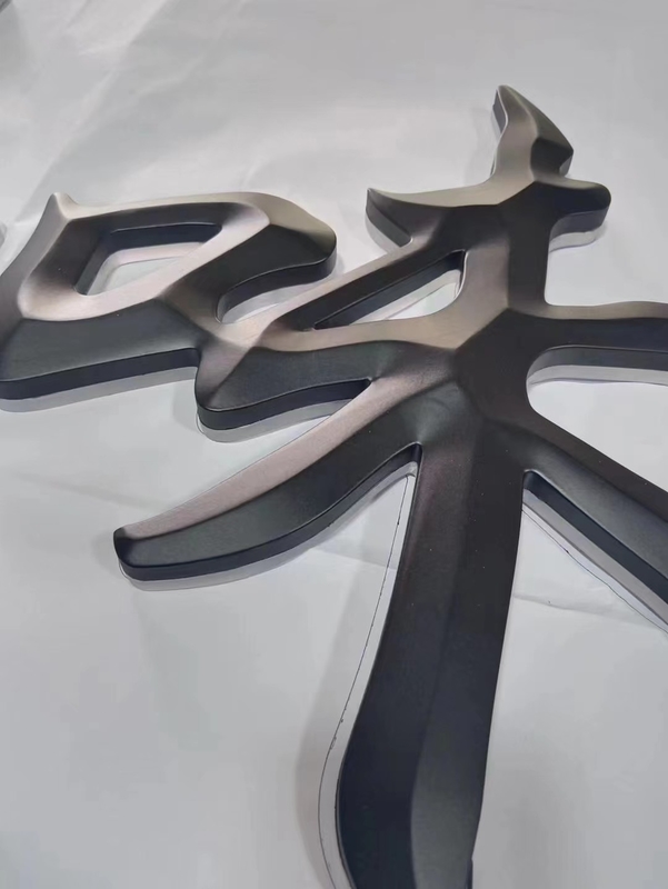 Halo Lit Back Lit 12mm 3D LED Letter Signs Reverse Lit RoHs Outdoor Channel Letters