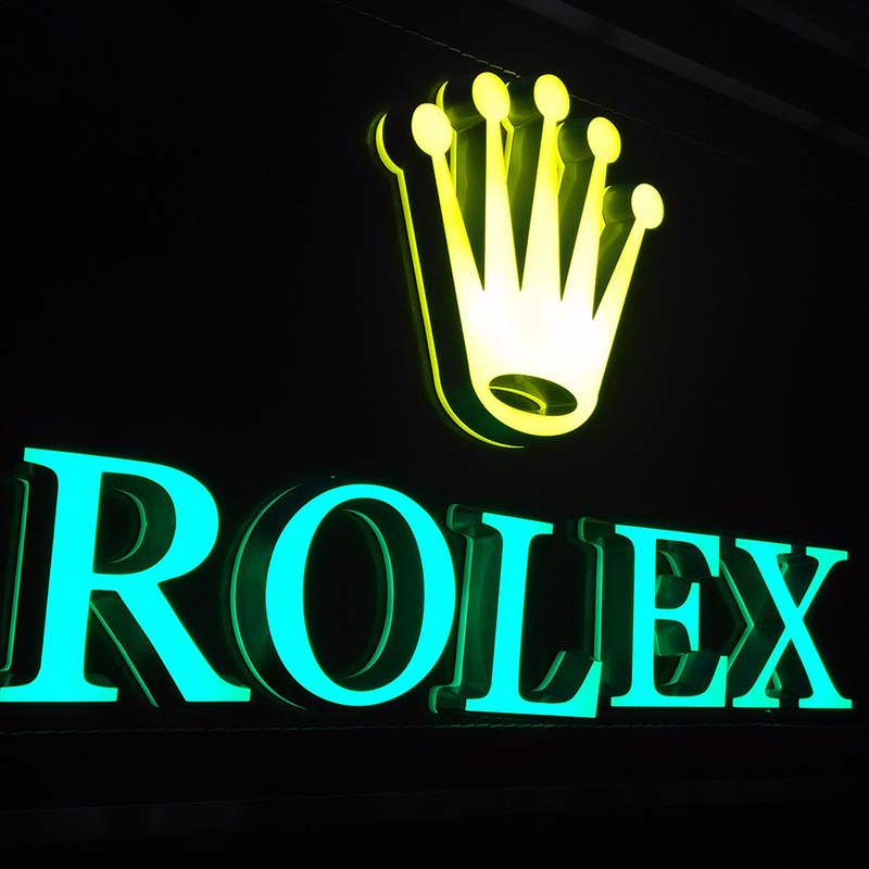 20mm-150mm Front And Back Lit Channel Letters , Custom Illuminated Advertising Signs