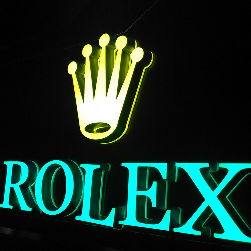 20mm-150mm Front And Back Lit Channel Letters , Custom Illuminated Advertising Signs