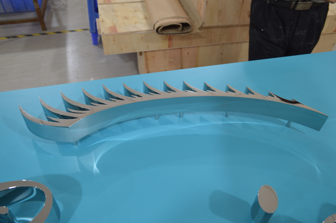 Acrylic Backlit Channel Letter Signs 8000K 33mm For Construction
