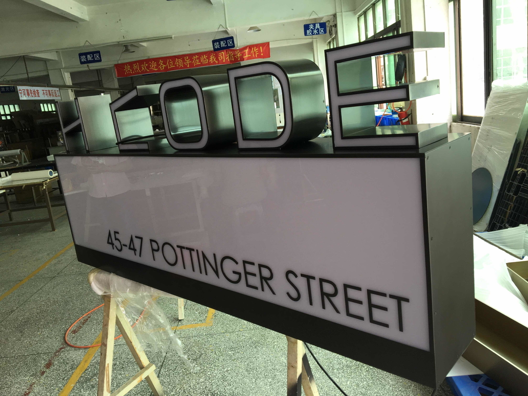 Aurora Event Directional Signage / Wayfinding Pylon Sign Board