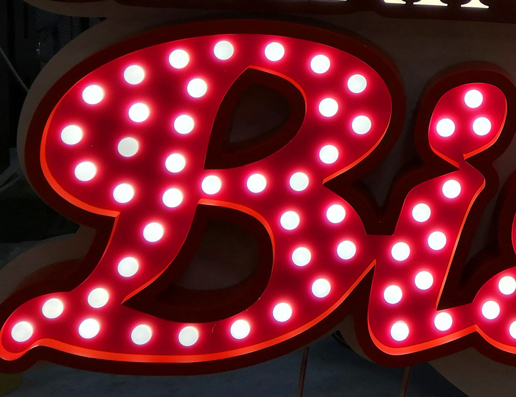3D LED Channel Letters Illuminated Signs Wall Mounted / Hanging / Free Standing