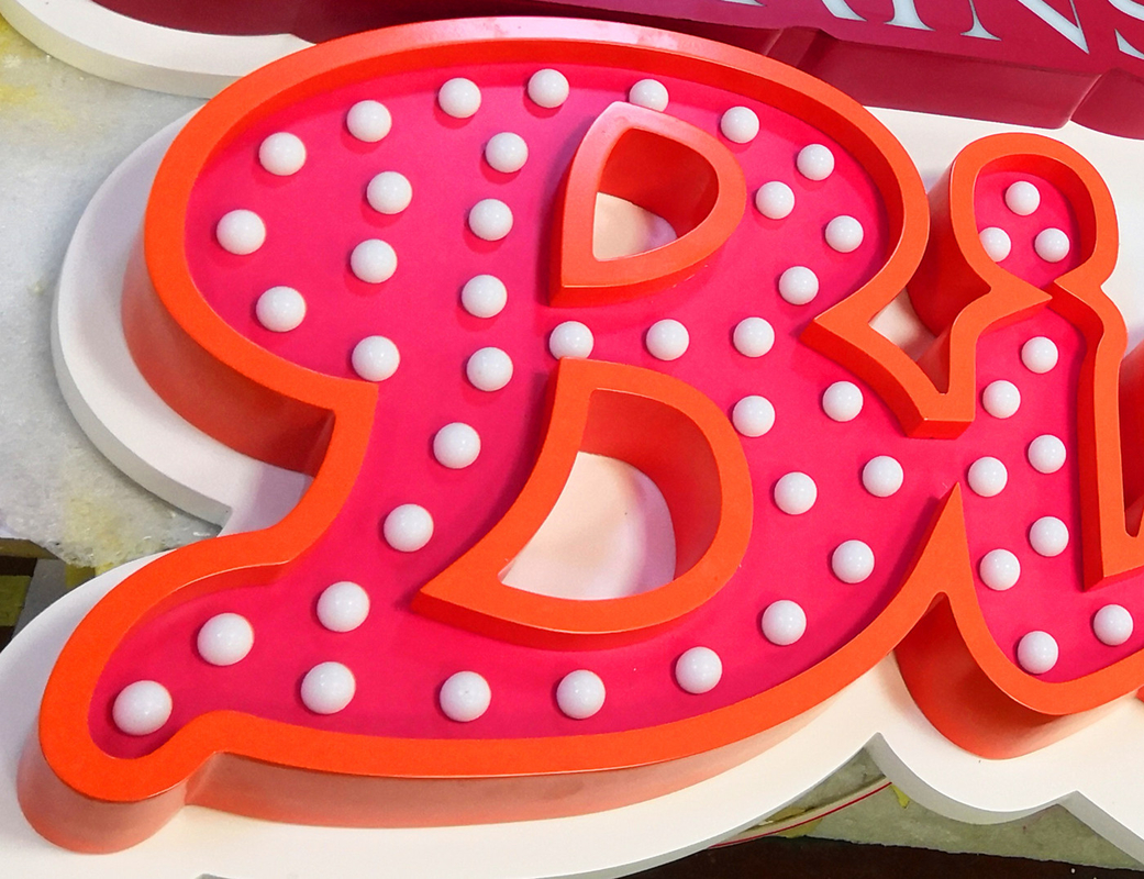 Facade LED Illuminated Channel Letters / Custom LED Signs For Business