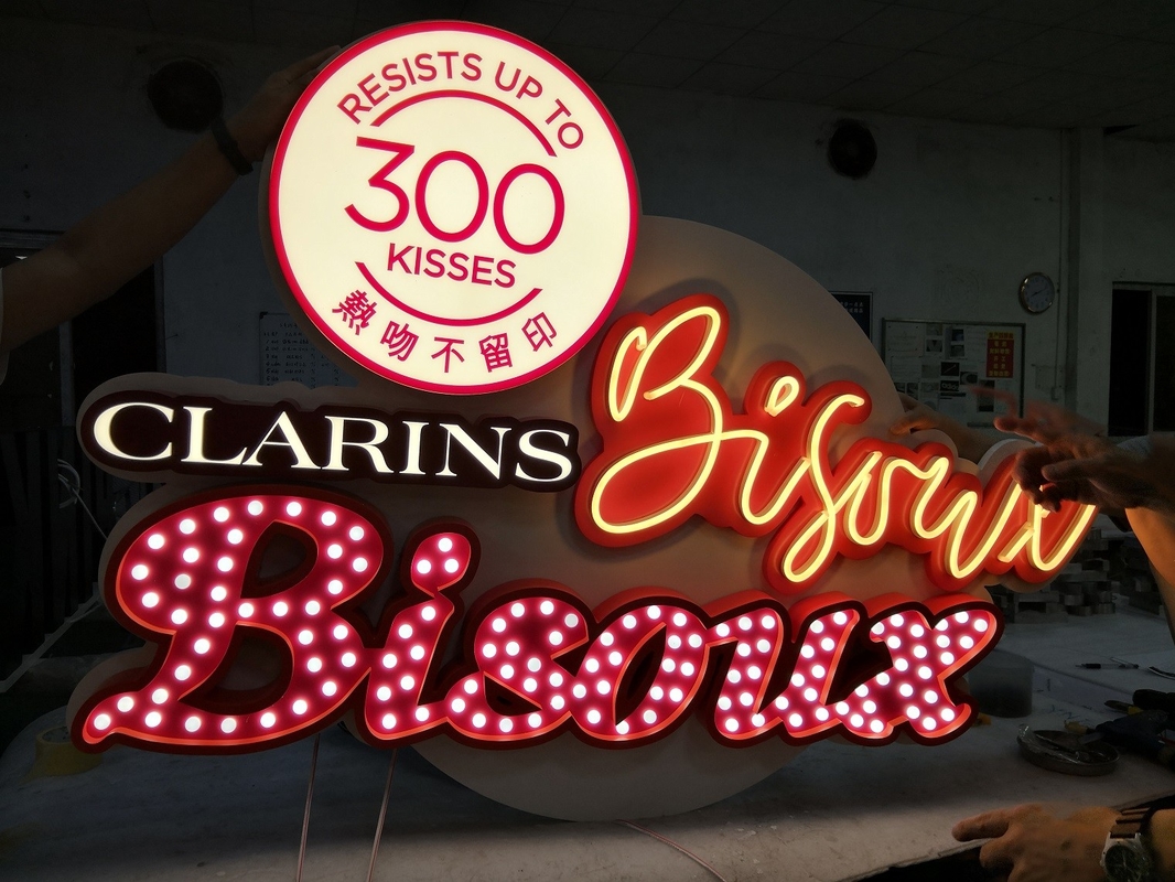 3D LED Channel Letters Illuminated Signs Wall Mounted / Hanging / Free Standing