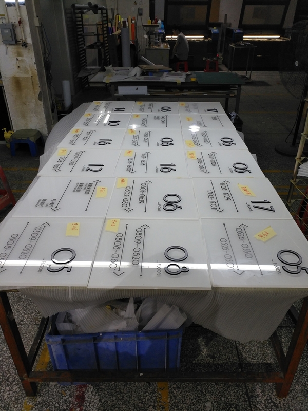 Metal Event Directional Signage Customized Sizes UL RoHs Certified