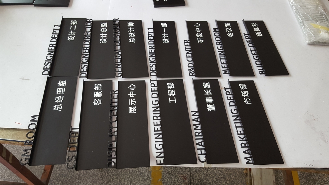 Metal Event Directional Signage Customized Sizes UL RoHs Certified