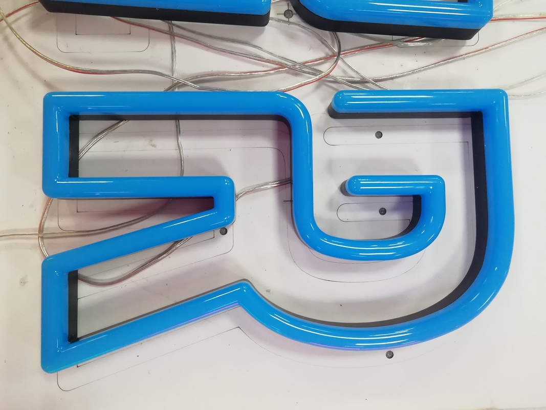 Decorative LED Neon Acrylic Sign 25mm Wall Mounted / Hanging / Free Standing