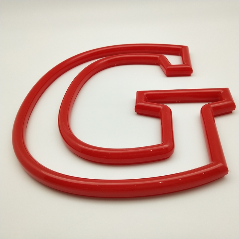 Acrylic Aluminium Neon Channel Letter Signs Red 3 Years Warranty