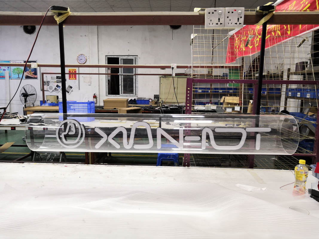 Stainless Steel Front Lit Channel Letter Sign For Mall / Memorable Signage