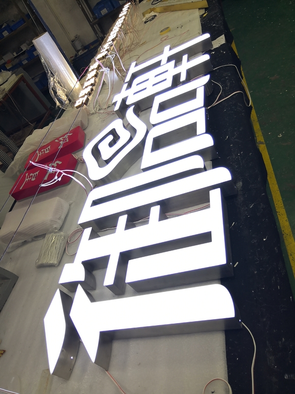 Shop Front Lit Channel Letter Sign LED Strips / LED Modules IP65 ISO Approved