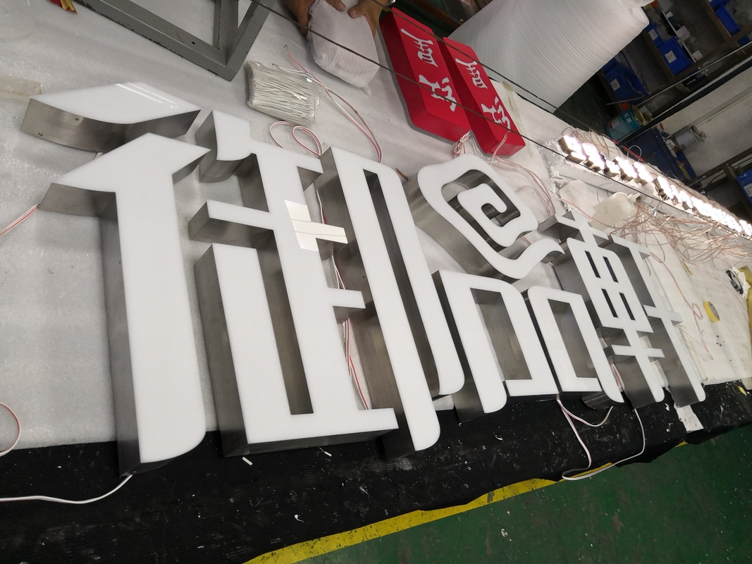 Shop Front Lit Channel Letter Sign LED Strips / LED Modules IP65 ISO Approved