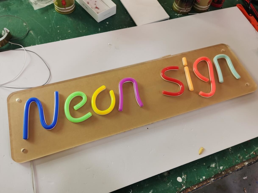 Indoor LED Flex Neon Channel Letter Signs PANTONE / RAL Color