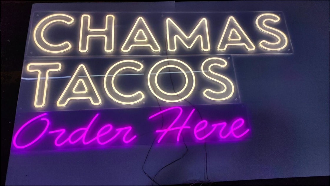 Illuminated RGB Neon Wall Mounted Signs 12mm LED Strips / LED Modules
