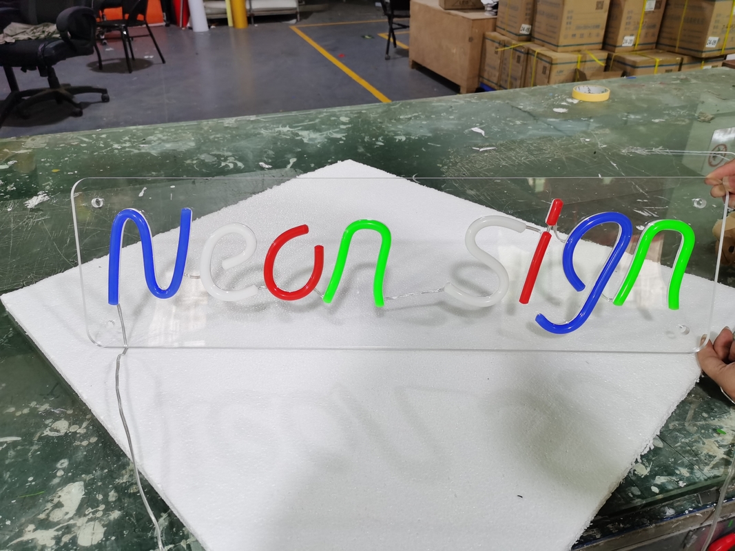 Indoor LED Flex Neon Channel Letter Signs PANTONE / RAL Color