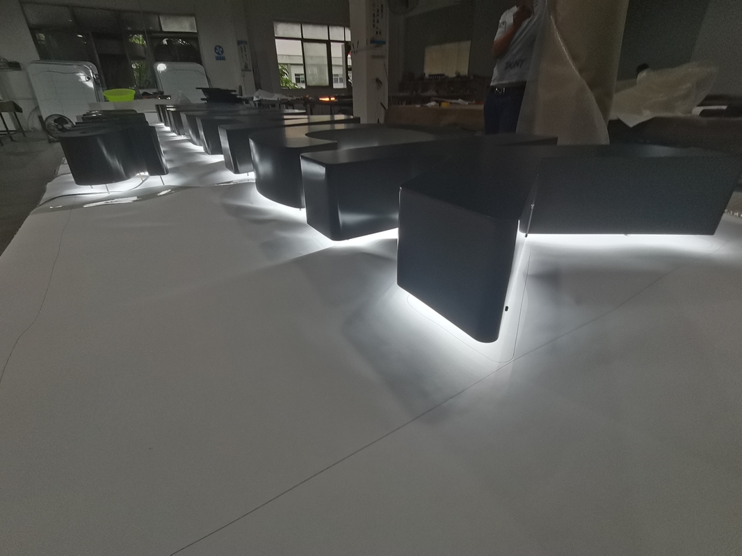 Custom Acrylic 3D LED Lighted Letter Signs UL RoHs Certificated for Bus Stations Burgers Store