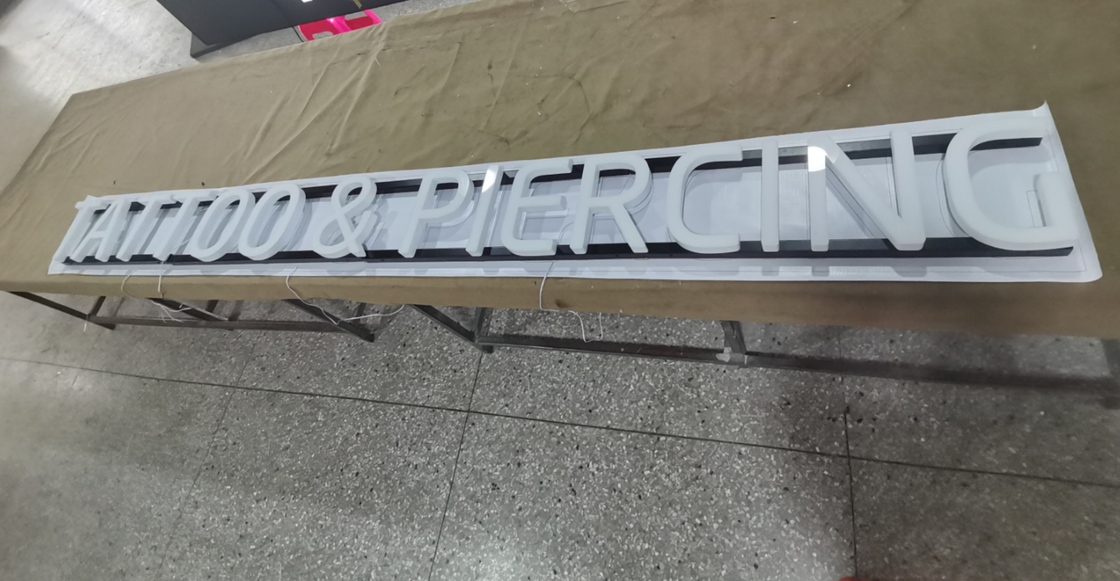 Buildings / Shops Illuminated Acrylic Letters Signs IP65